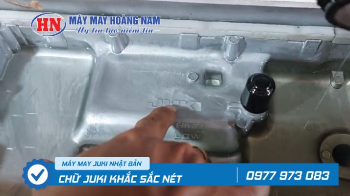 dấu hiệu nhân biết máy may juki chính hãng