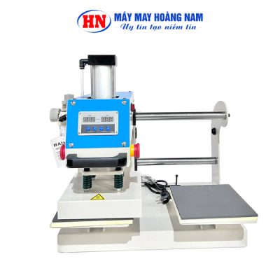 máy ép nhiệt 2 mâm tự động 20x20 | Máy May Hoàng Nam