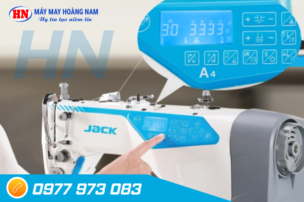 Máy máy 1 kim điện tử jack A4 | Máy May Hoàng Nam