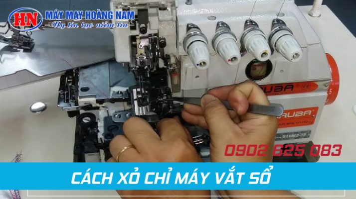 Những Lưu Ý Khi Xỏ Chỉ Máy Vắt Sổ | Máy May Hoàng Nam